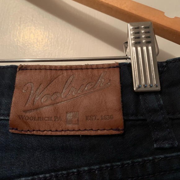 Woolrich Dark Wash Blue Mid-Rise Skinny Jeans - Picture 6 of 12